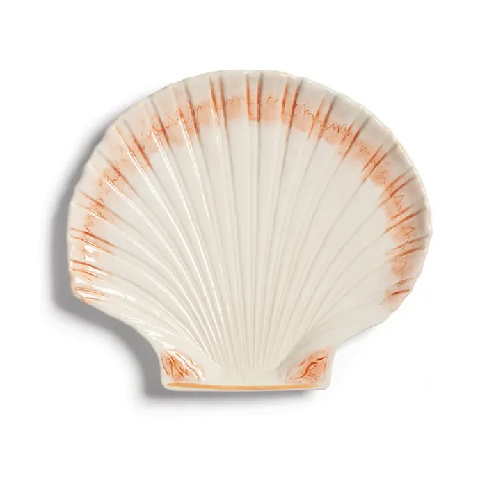 &klevering – Cockle Servierplatte 23 x 21 cm, mehrfarbig