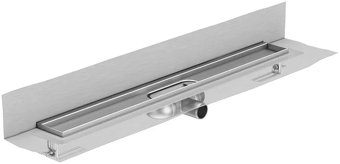 ACO ShowerDrain C, Rinnenkörper, 78,5 cm, Einbauhöhe Oberkante Estrich: 5,7 – 12,8 cm, Aufkantung hi
