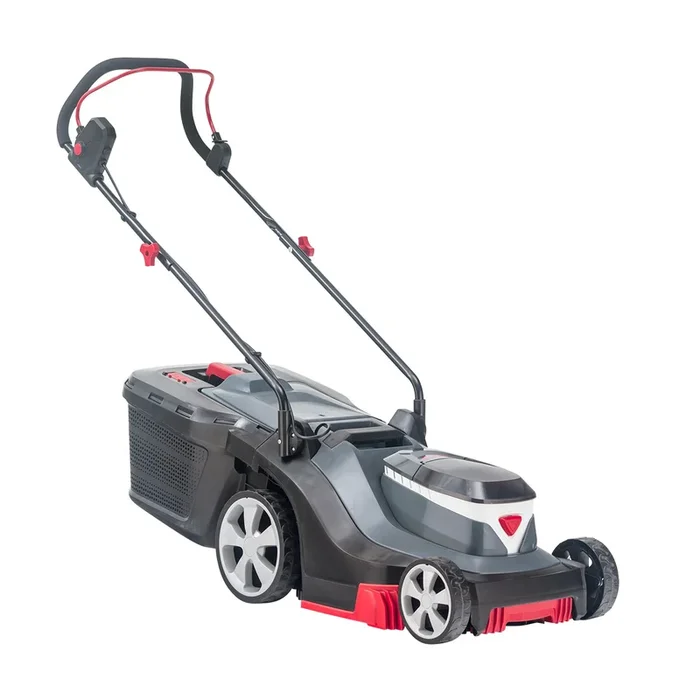 AL-KO Akku 3.82 Li Easy (ohne Akkus und Ladegerät) Rasenmäher (Schwarz, Grau, Rot, 87 dB)
