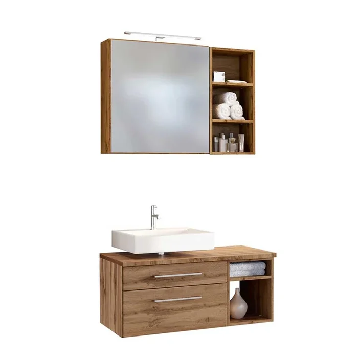 Bad Spiegelschrank & Waschtisch – Userina (dreiteilig)