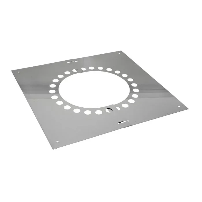 Bertrams Dw Blendblech 22BL60VA130H für Dachschräge, mit Hinterlüftung, 46-60°, Ø 130 mm