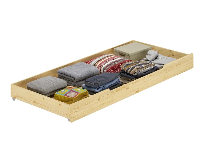 Cassettone porta oggetti per i NOSTRI letti 90×200 in Pino laccato 90.10-S1