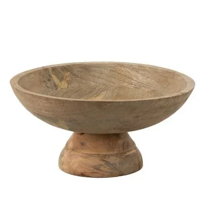 Clayre & Eef Dekoration Schale Ø 29×14 cm Braun