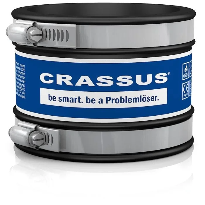 Crassus Cdc Schlauchadapter CRA11019 70, Typ 1, 70-85mm, 0,6 bar, mit Innenlippe