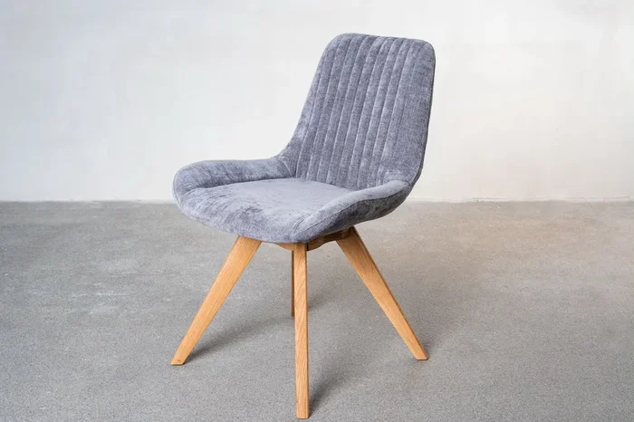 Drehstuhl „Hamburg II“ Textil grau | FSC Siegel | Restbestand