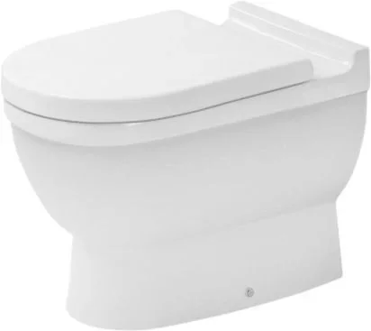 Duravit Starck 3 Stand-WC, Tiefspüler, 570mm, Rimless (spülrandlos)
