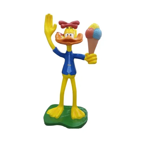 Ente Dekorative Statue Garten Figuren Statuen 65 cm Lebensgroß Figur Plastik