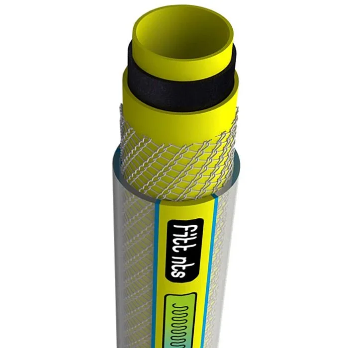 Ewuaqua Nts Gartenschlauch 76083 1/2″, 10 bar, 50 m, mit spezieller Textileinlage, PVC