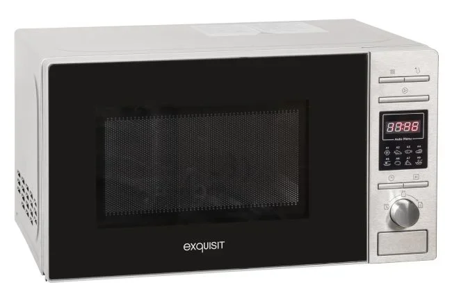 Exquisit MW820DI Mikrowelle (Silber)