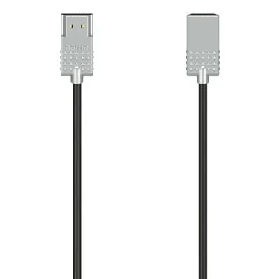 Hama High Speed HDMI?-Kabel ´Ultra-Slim´, 4K, Stecker – Stecker, Ethernet, 2,0 m (205075)