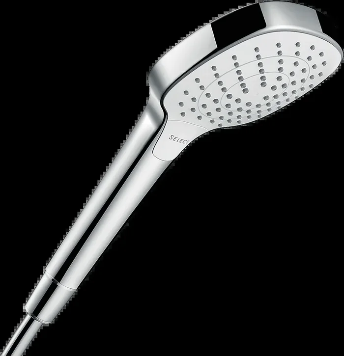 Handbrause Croma Select E Vario EcoSmart weiss/chrom
