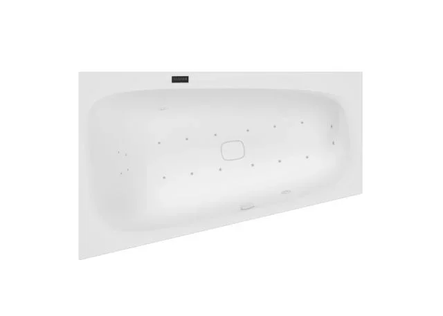 Hoesch Whirlpool iSensi Trapez 1700×1000 Monolith linkss, Befüllung Weiß, iSensi System, 3898i.01031