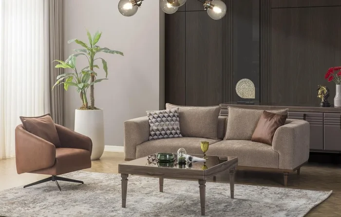 Stilvoller Beistelltisch Couchtisch Moderner Couchtisch Holzmöbel Brandneu