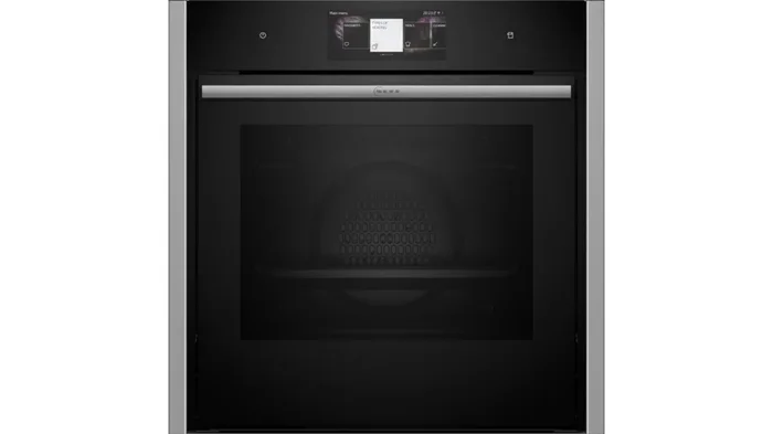 NEFF B64FT33N0 (71 l, Schwarz, Edelstahl, 568 mm)