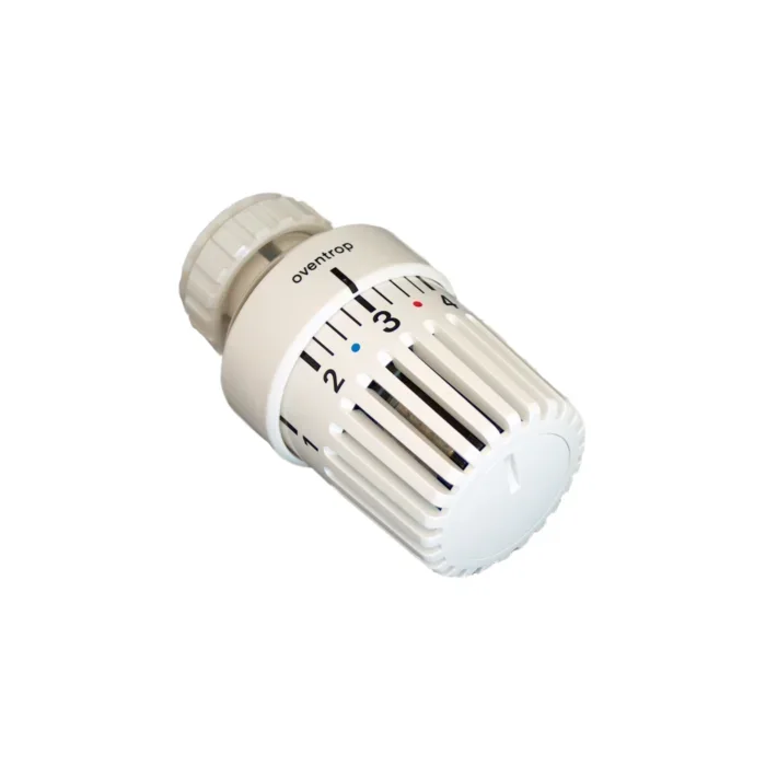 Oventrop Thermostatkopf Uni LD 1011475 weiss, Klemmverbinder mit Überwurfmutter