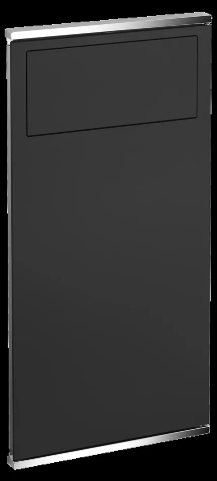 Plan Integral Modul Waschtisch 1 Anschlag rechts 326 x 625 x 143 mm verchromt/schwarz