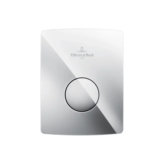 Villeroy & Boch ViConnect Urinal-Betätigungsplatte 92194461 verchromt, Kunststoff